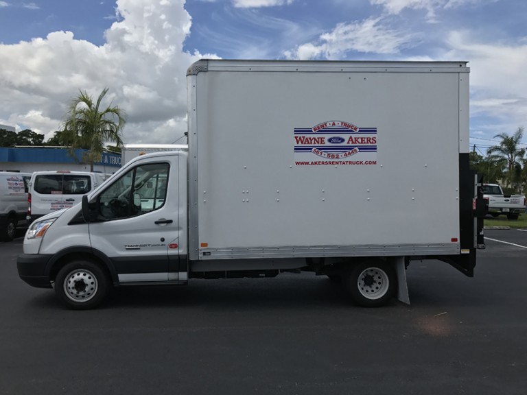 12' Box Truck With Liftgate Transit 35004 Akers Truck Rental